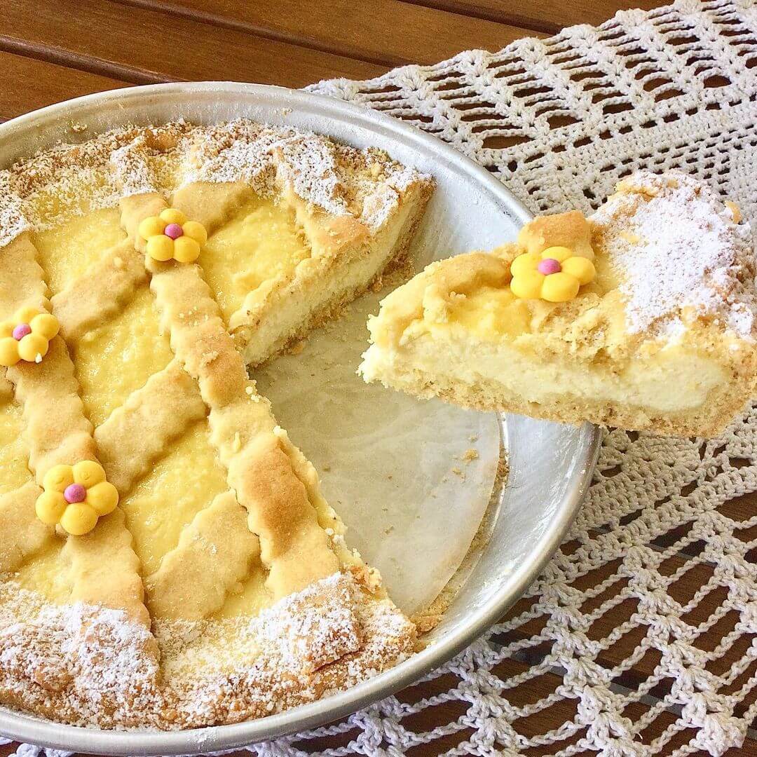 Torta di ricotta pugliese Torta di ricotta pugliese